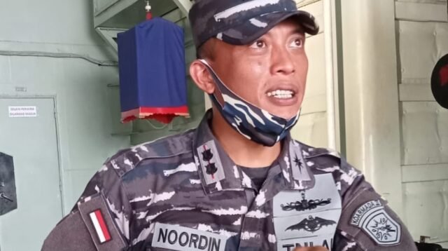 Kolonel Laut (P) Mohammad Noordin, Komandan KRI Teluk Ende 517 (Foto: Hary/Kaltimku.id)