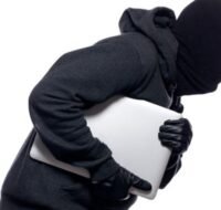 ilustrasi pencurian laptop