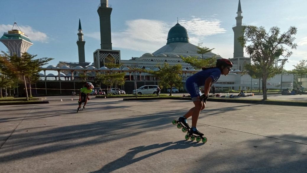 Berita Balikpapan Hari Ini - Balikpapan Islamic Centre Jadi Area Olah Raga Tradisional