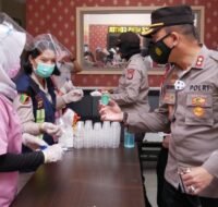 Berita Kaltim Terkini - Lagi, Ratusan Jajaran Polda Kaltim Tes Urine