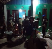 Polisi Pamong Praja Kabupaten PPU lakukan razia di cafe (ist).