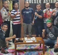Berita Kaltim Terkini - Tampak pelaku dan barang bukti (BB) narkoba yang diamankan personel Polsek Astambul Kabupaten Banjar, Kalsel.