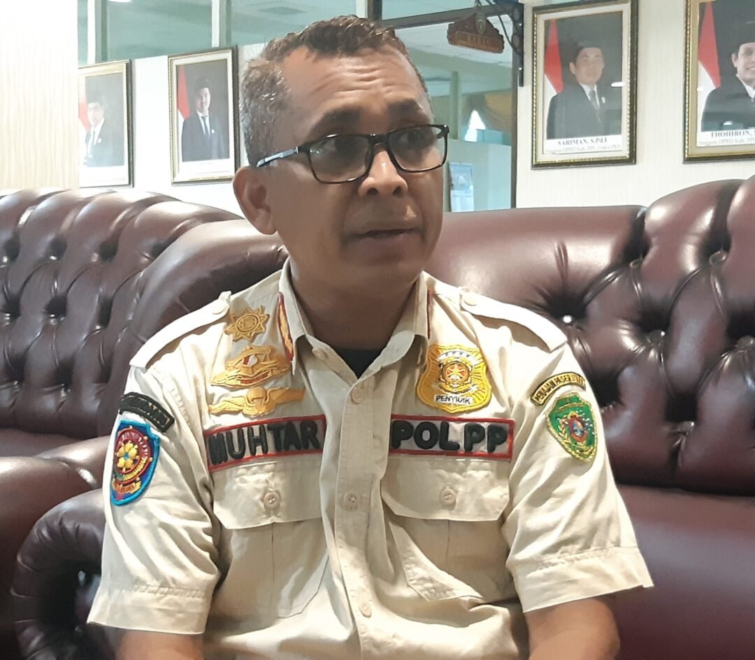Plt Kasatpol-PP Kabupaten PPU, Muhtar.
