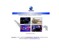 tampilan website telkom tahun 1999