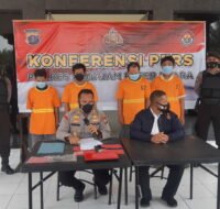 Polres PPU merilis dua kasus pencurian, Selasa (26/10/21).