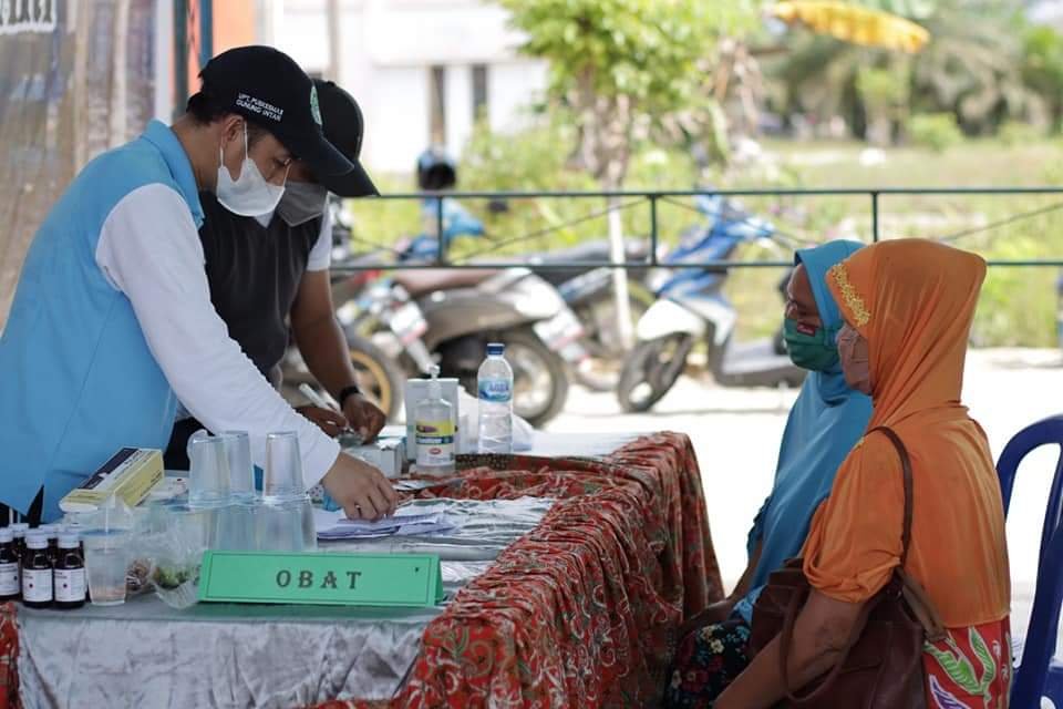 Kegiatan Baksos Dinkes PPU untuk korban banjir Babulu. (Ist)