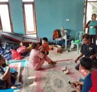 Puluhan korban banjir Babulu mengungsi di sejumlah lokasi