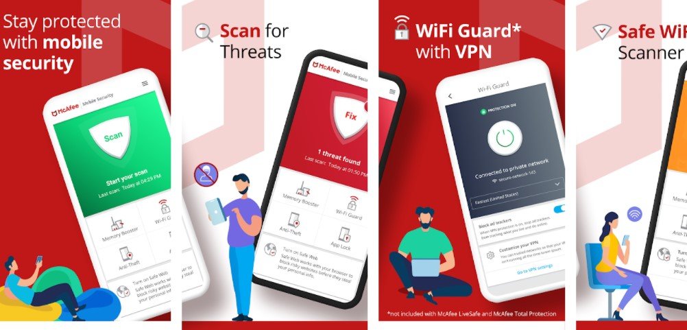  Mobile Security: VPN Proxy & Anti Theft Safe WiFi