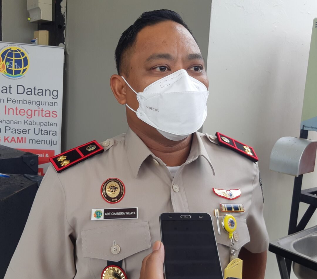 Kepala Badan Pertanahan Kabupaten PPU Ade Chandra Wijaya