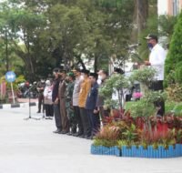 Upacara Hari Sumpah Pemuda 10 November di halaman kantor bupati PPU.