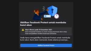 Akun Facebook Kekunci Facebook Protect