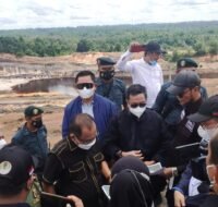 Anggota DPR RI sidak lokasi tambang batu bara di Desa Mentawir Kecamatan Sepaku