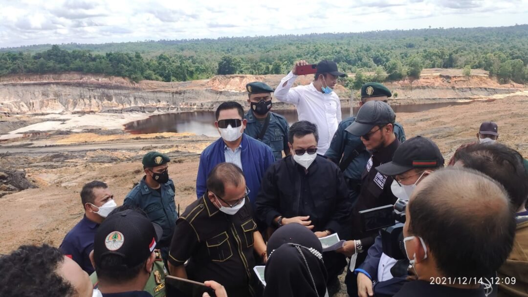 Anggota DPR RI sidak lokasi tambang batu bara di Desa Mentawir Kecamatan Sepaku