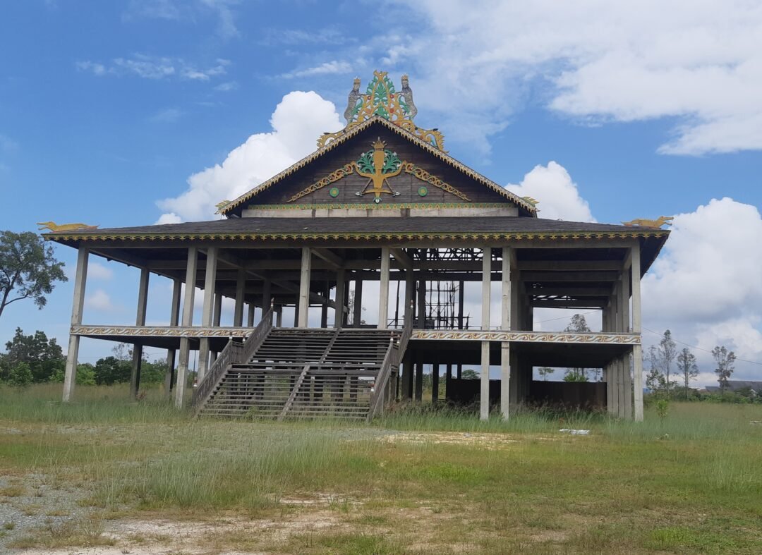 Rumah Adat Paser di Kabupaten Penajam Paser Utara.