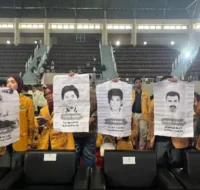 Mahasiswa Universitas Mulawarman Tolak Wamen HAM Mugiyanto!
