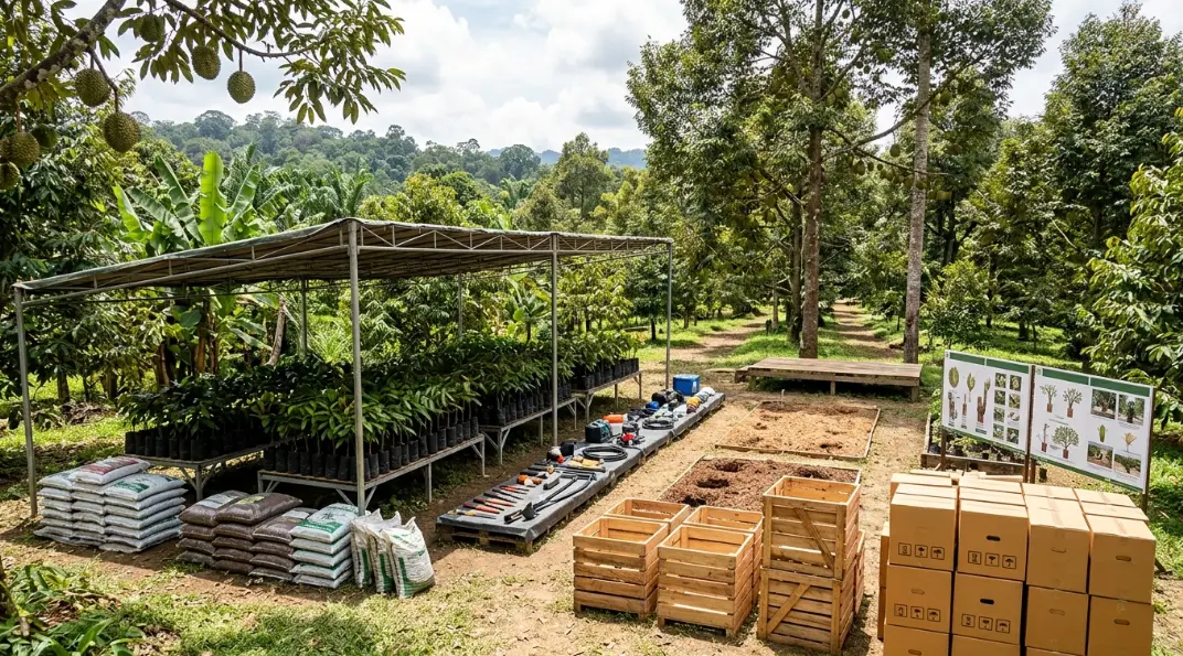 200 Petani Durian Kukar Dapat Pelatihan Budidaya Demi Tembus Pasar Ekspor