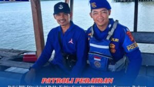Polisi RW Ditpolairud Polda Kaltim Sambangi Warga Pesisir Sangkulirang, Perkuat Sinergi Jaga Kamtibmas
