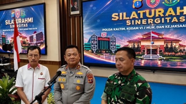 Kapolda Kaltim Tegaskan Soliditas TNI–Polri–Kejaksaan Kunci Utama Jaga Stabilitas dan Dukung Pembangunan Daerah