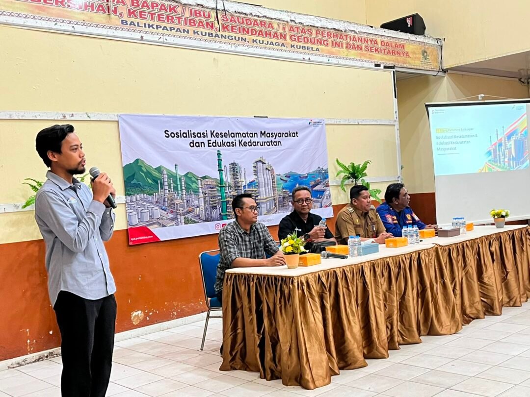 Sinergi BPBD Balikpapan & KPB: Bekali Warga Sekitar Kilang Ilmu Keselamatan dan Tanggap Darurat