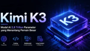 Mengenal Kimi K3, Model AI 2,8 Triliun Parameter yang Menantang Pemain Besar