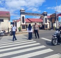 Keselamatan Pengguna Jalan Jadi Prioritas, Dishub Kubar Cat Ulang Zebra Cross di Sejumlah Wilayah