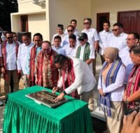 Hadiri Peresmian Kantor Gerindra Kubar, Bupati Ajak Sinergi Bangun Daerah