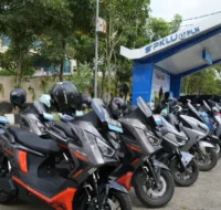 Ojol Kaltim Bisa Isi Daya Motor Listrik Gratis, Solusi Hemat dari Pemprov!