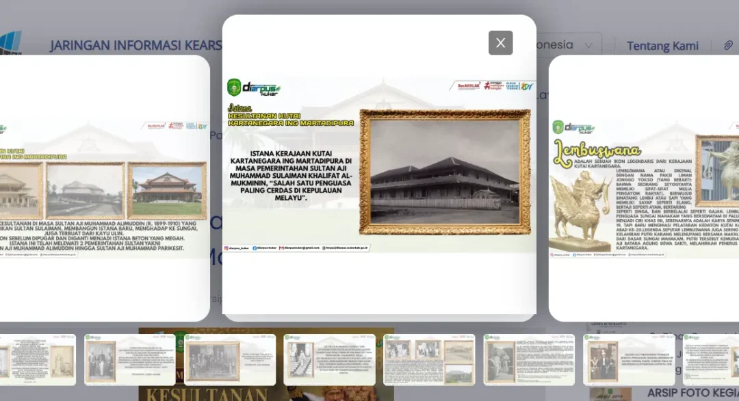 Pameran Virtual Kesultanan Kutai Dibuka, Telusuri Sejarah Lewat Arsip Digital