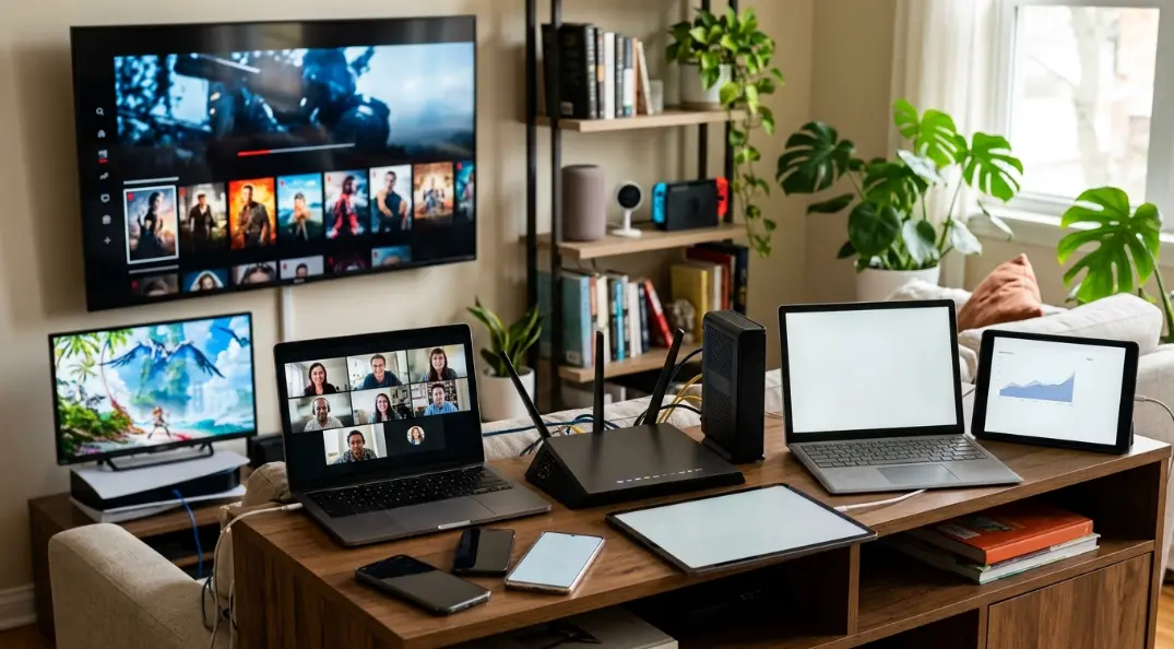 Internet 100 Mbps untuk Berapa Perangkat? Ini Hitungan Realistisnya