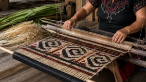 Ulap Doyo, Tenun Khas Dayak Benuaq yang Dibuat dari Serat Daun