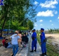 Ditpolairud Polda Kaltim Perketat Patroli Manggar–Lamaru: Jaga Keamanan Liburan, Tekankan Keselamatan Mutlak Bagi Wisatawan