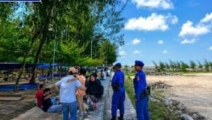 Ditpolairud Polda Kaltim Perketat Patroli Manggar–Lamaru: Jaga Keamanan Liburan, Tekankan Keselamatan Mutlak Bagi Wisatawan