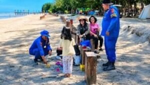 Antisipasi Kecelakaan Laut, Ditpolairud Polda Kaltim Perketat Pengamanan Pantai Manggar dan Lamaru