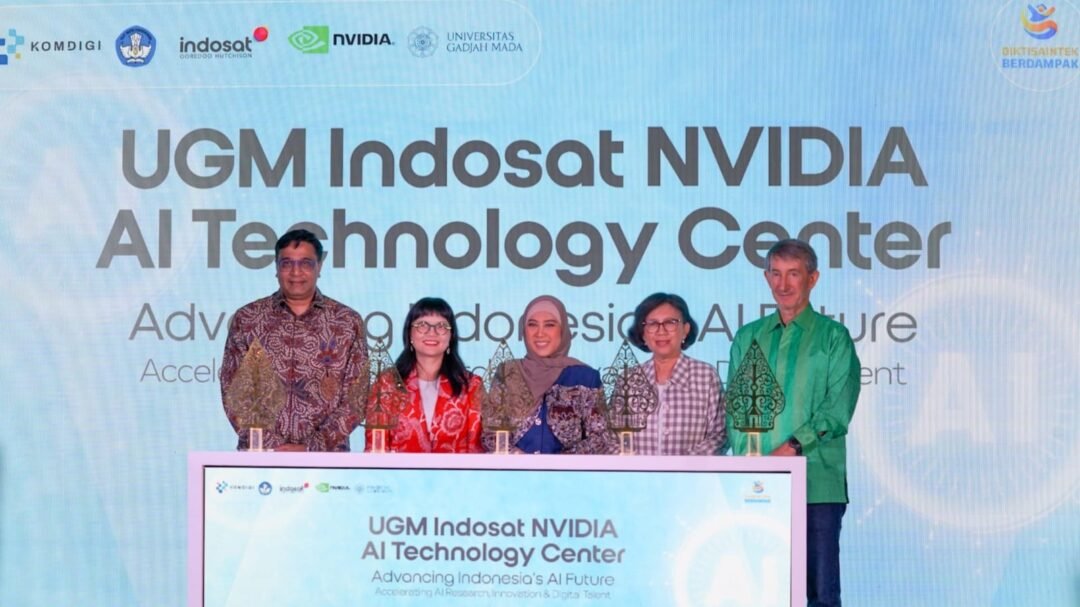 Bersama Kemkomdigi, Indosat, NVIDIA, dan UGM Resmikan Pusat AI Universitas Pertama di Indonesia