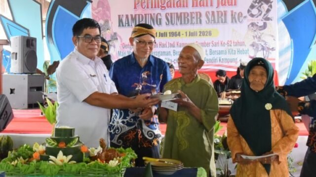 HUT ke-62 Kampung Sumber Sari, Bupati Minta Tata Kelola & Potensi Lokal Dioptimalkan