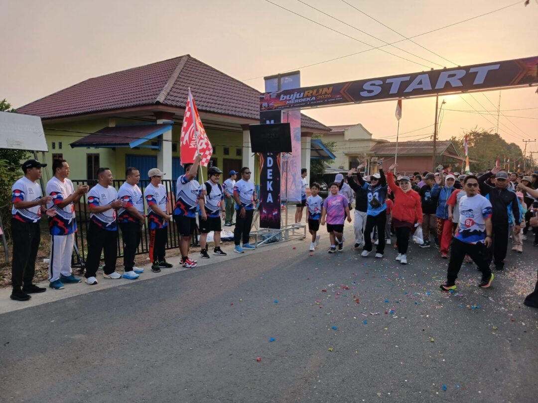 BujuRun Merdeka 5K Meriahkan Perayaan HUT RI ke-81 di Kutai Barat