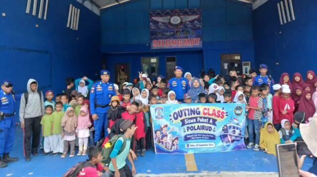 Jelajah Alam & Keselamatan, SKB Balikpapan Barat Belajar Mangrove dan SAR Bersama Ditpolairud Polda Kaltim