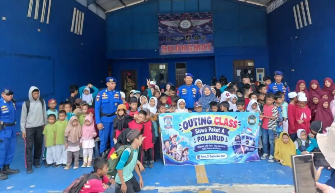 Jelajah Alam & Keselamatan, SKB Balikpapan Barat Belajar Mangrove dan SAR Bersama Ditpolairud Polda Kaltim